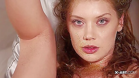 Elena Koshka In Pure Gold