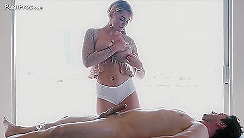 Cum Slut Massages Big Cock With Her Wet Cunt